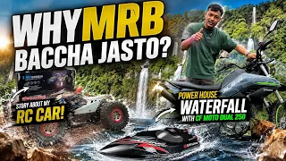 Why Is MRB Still Like a Kid? 😂 | Amazing PKR Power House Waterfall | CFMOTO Dual