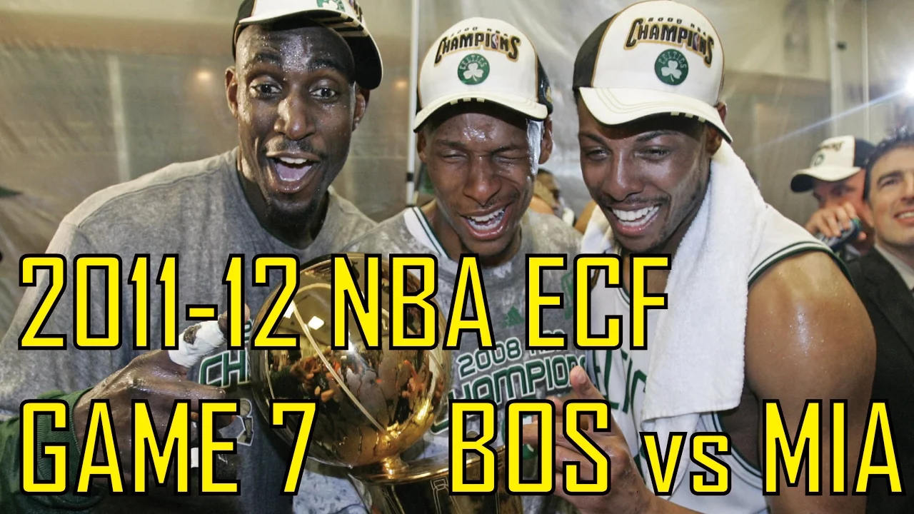 2012 NBA ECF | Boston Celtics vs Miami Heats | GAME 7 Best Play | Last Game of GAP+Rondo