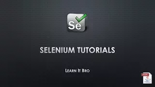 Selenium - Tutorial 16