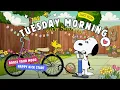 Happy Tuesday Morning with Snoopy Upbeat Oldies Jazz for Positive Vibes Boost your mood