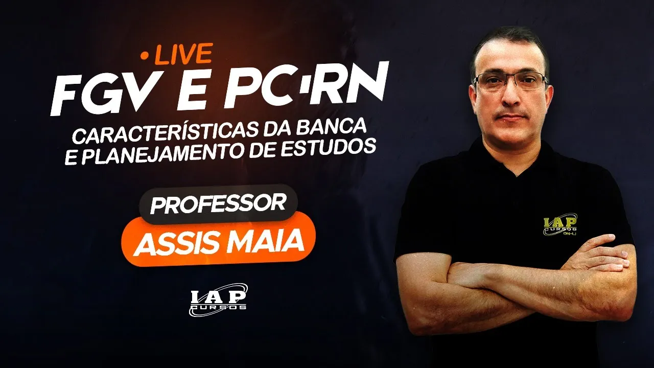 LIVE: DIREITO CONSTITUCIONAL - BANCA FGV E PCRN.