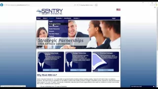 Sentry Website - Dealer Sign Up