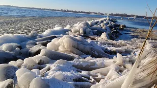 Winterwandeling op het Zilverstrand in Almere – Ep. 12