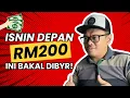 Download Lagu ISNIN DEPAN ADA BYRN BANTUAN RM200! SEMAK JIKA ANDA LAYAK!