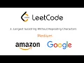 Leetcode Longest Substring Without Repeating Characters JavaScript
