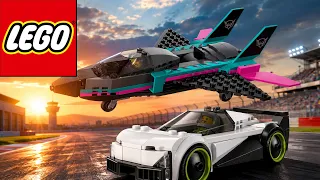 LEGO City 60489 Jet vs. Car