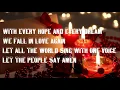 Cliff Richard - Millenium Prayer (Lyrics Video)