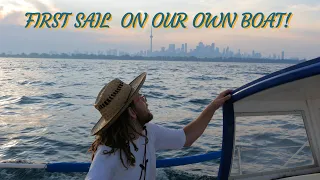 Sailing Bagheera Home~ LAKE ERIE to LAKE ST LOUIS~ Postcard 1