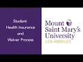 Health Insurance Waiver