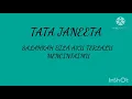 Lagu TATA JANEETA - SALAHKAH BILA AKU TERLALU MENCINTAIMU  (lyric video)