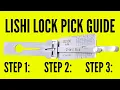 Lishi Lock Pick Guide For NEWBIES Watch This Before anything