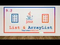 9 2 List And ArrayList Implementation in Java
