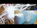 Lagu Plastic strip basket|best out of waste|plastic strip craft