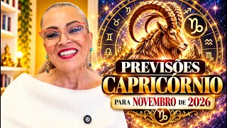 PREVISÕES CAPRICÓRNIO PARA NOVEMBRO DE 2026