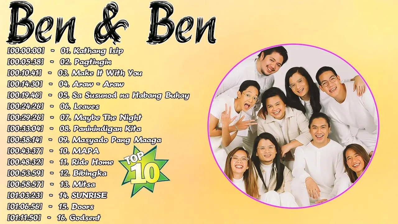Ben and Ben Nonstop Love Songs - Ben and Ben Greatest Hits Full Playlist 2023