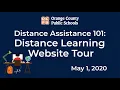 OCPS Distance Assistance 101 - Website Tour