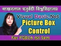 PictureBox control in vb net How to Use PictureBox in VB net VB Net PictureBox Control PGDCA