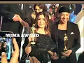 ESSAM KARIKA     كاريكا ولطيفه ونصر محروس وكارمن سليمان يتسلمون جائزتهم من مهرجان دير جيست