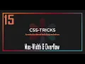 15 CSS Max-Width Overflow CSS Bangla Tutorial CSS3 Bangla Tutorial Complete Web Development