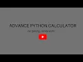 ADVANCED PYTHON CALCULATOR NO TALKING KINDA ASMR ADC