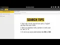 MyDelta Class Search Overview