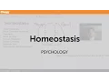Homeostasis Psychology Chegg Tutors