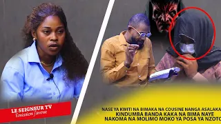 I CONFESS I GO OUT WITH MY COUSIN UNDER THE CHAIR SINCE SHE STARTED PROSTITUTION AND I STARTED 