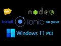 Install Latest version ionic on your Windows 11 - PC Easyly nodejs Angular React