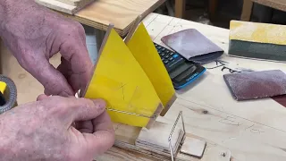 Modifying the modifiyed Ljungström rig with a J-sprit to the vertical club.