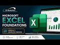 Microsoft Excel Full Course Module 1 Excel Foundations for Data Analysis Beginner to Pro