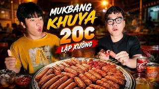 Mukbang Khuya Lạp Xưởng Ngon Bá Cháy