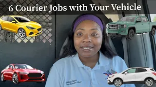 Courier Jobs Using Your Own Car 6 Companies