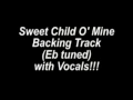 Download Lagu Sweet Child O' Mine pista para guitarra  (Mi b) con voz.avi