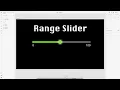 custom range slider using html css and javascript range slider explained in hindi