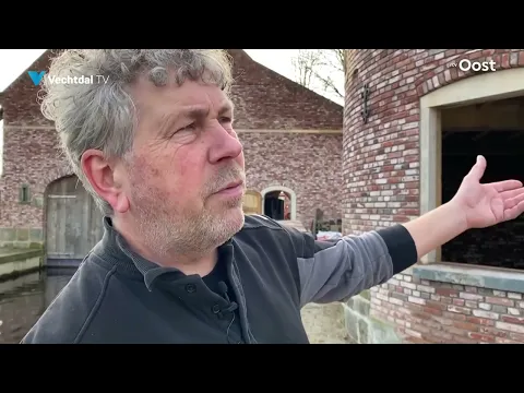 Gert en Carina uit Gramsbergen bouwen kasteel in hun achtertuin