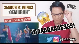 Download SINGER REACTS to Search ft Wings - Gemuruh (live) MP3