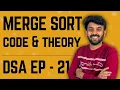 Merge Sort Algorithm Data Structures Algorithms Ep-21 DSA Mastery code io - Tamil