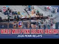 Penn Relays Record Goes Down in HS Girls Mile 2026 Penn Relays