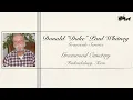 Donald Duke Paul Whitney - Graveside Service