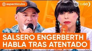 Salsero Engerberth Tapia habla tras atentado que sufrió | América Espectáculos (HOY)