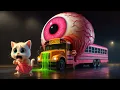 Download Lagu 😱👁️ A Weird Eyeball School Bus  The Kitten Can’t Believe It! 🐾💭 #story #catshorts