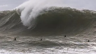 HURRICANE LOWELL SLAMS HAWAII !! MASSIVE SURF 