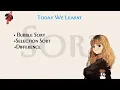 Bubble Sort vs Selection Sort Explained Difference Between Bubble Selection Sort DSA