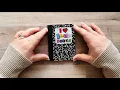 Mini Comp Book Glue Book Removing Pages Adding Backgrounds