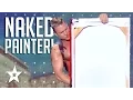 Lagu The Naked Painter Shows Off His Huge... Talent | Got Talent Global