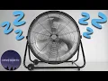 Download Lagu Sleep fast 😴 with a GIANT wind machine fan sound! - Black Screen