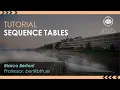 SIMIO Sequence Tables