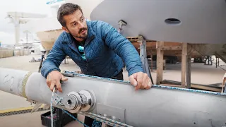 Inspecting our 50yr old mast :  Will it Survive Another Ocean Crossing? | Step 432