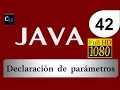 Curso de Java Tutorial Java Basico 42 - parametros
