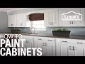 How To Paint Cabinets